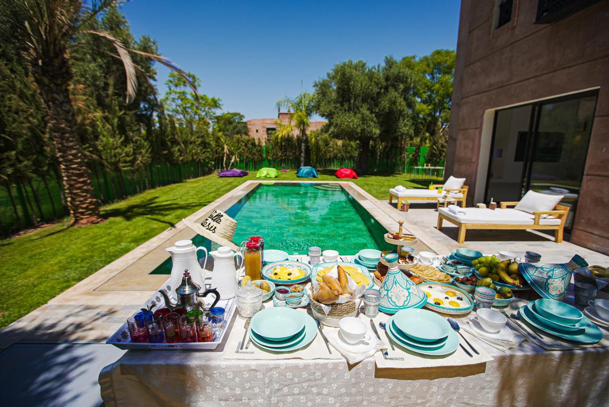 Villa Oasis Private Pool Secure Complex Марракеш Экстерьер фото